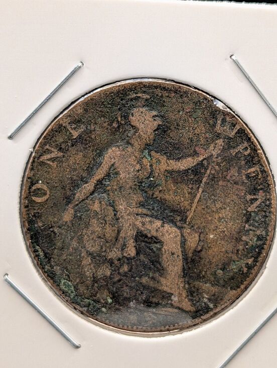 Other - Great Britain One Penny – King George V – Circulated Bronze